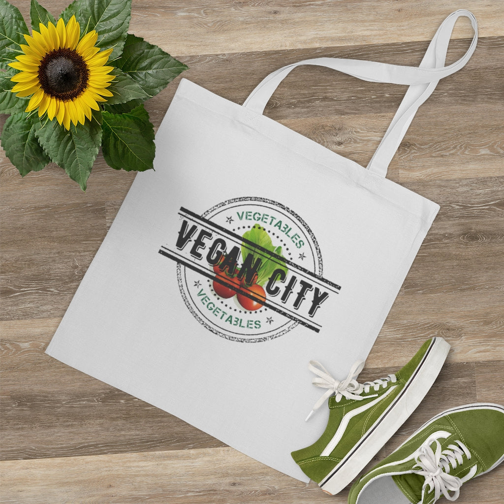 Vegan City Vegetables Tote Bag