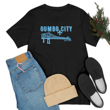 Load image into Gallery viewer, Gumbo City Tee (Sky Blue Design)
