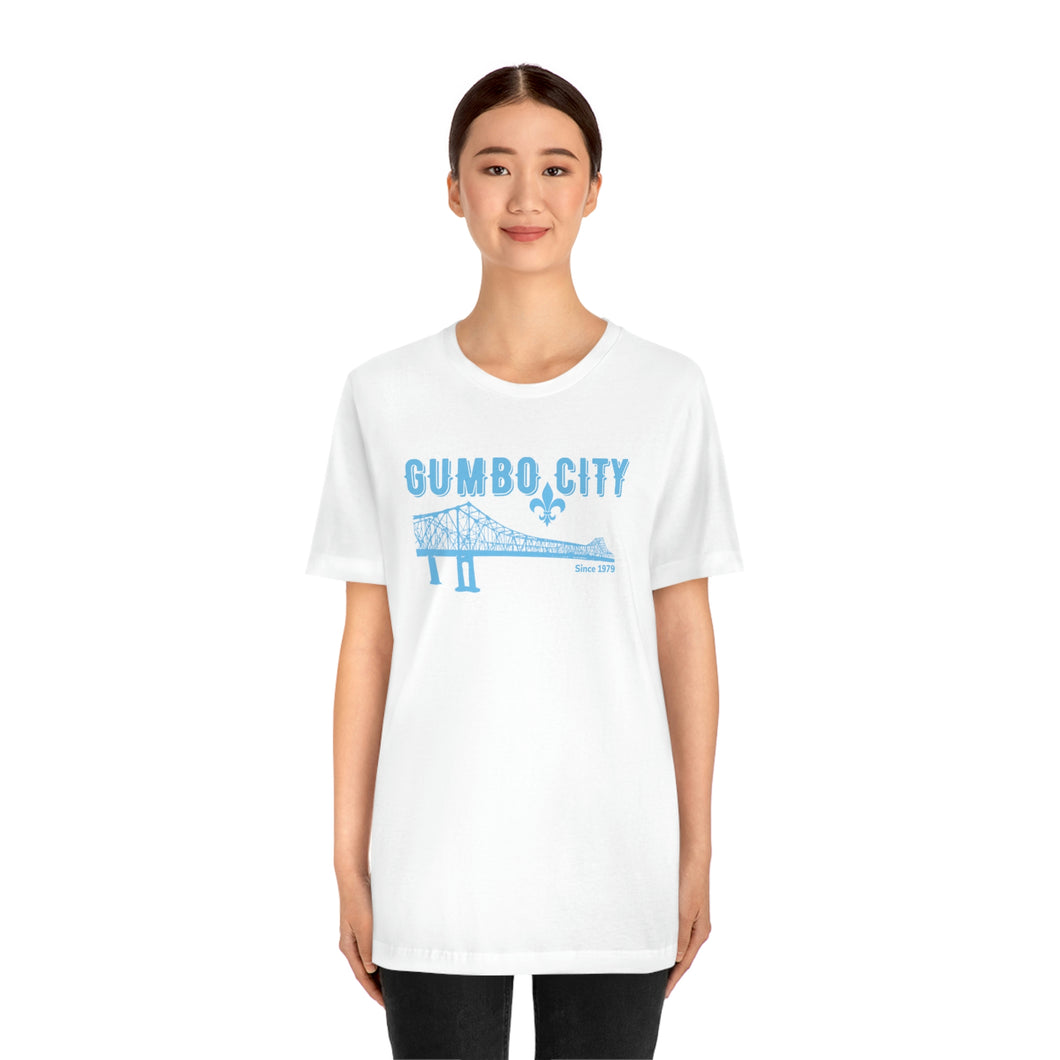 Gumbo City Tee (Sky Blue Design)